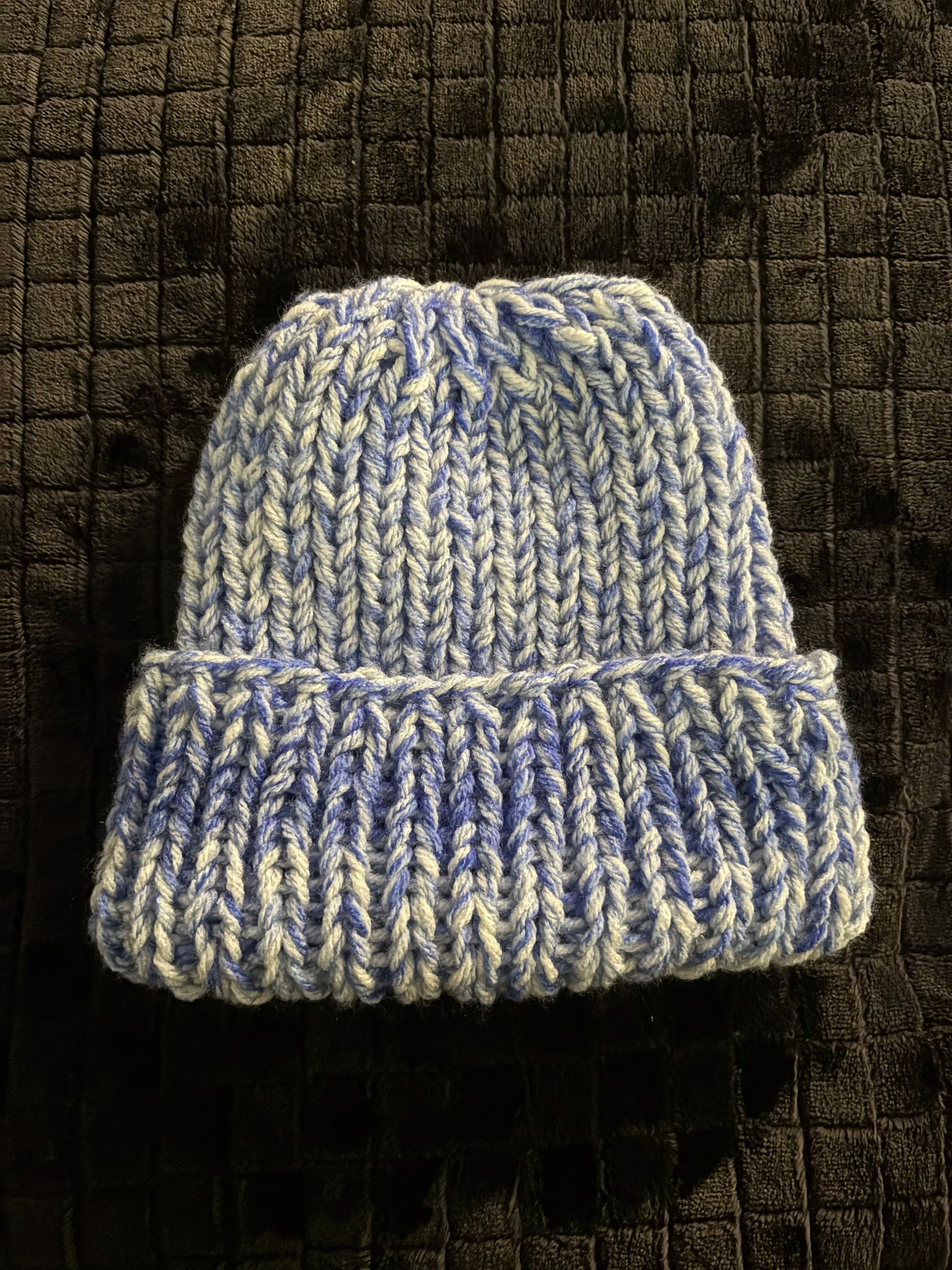 Blue Shades Knit Beanie