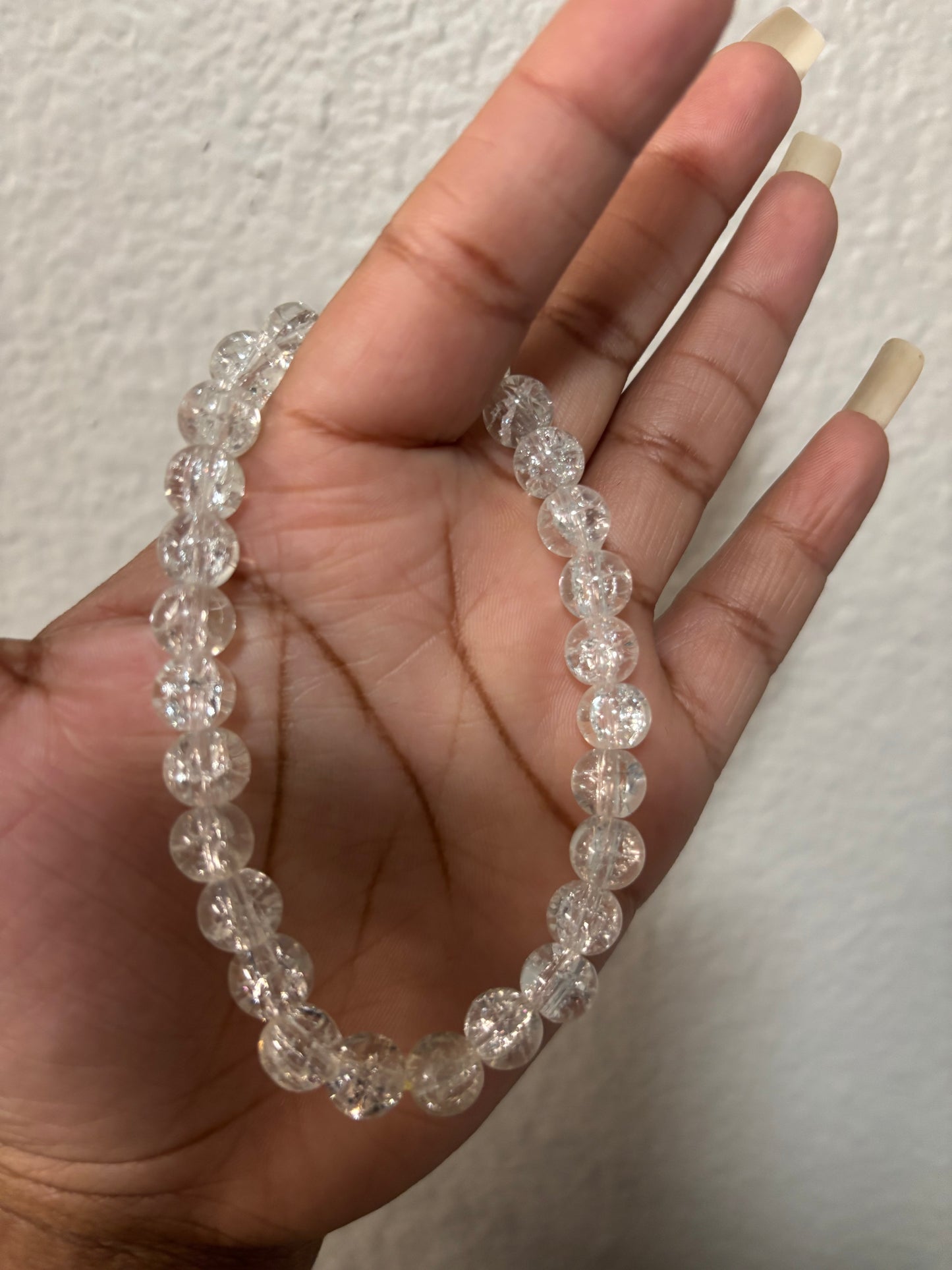 Clear Bead Bracelet