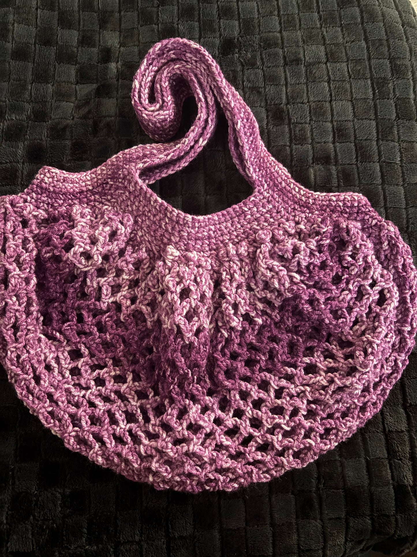 Shades of Purple Journee Market Bag