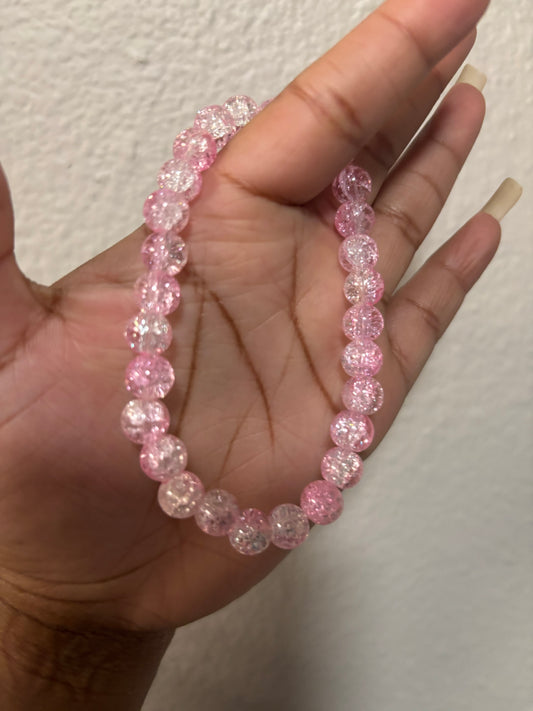 Light Pink Bead Bracelet
