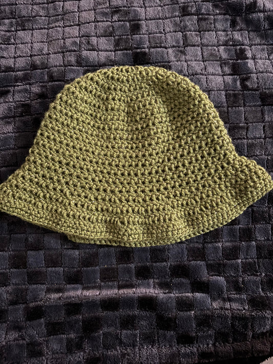 Olive Green Bucket Bucket Hat