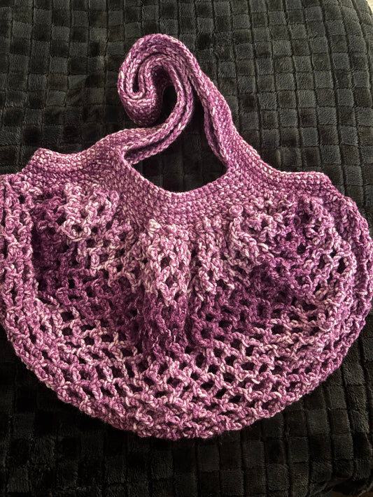 Shades of Purple Journee Market Bag