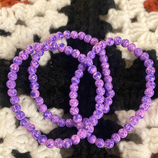 Purple with Pink Bracelet