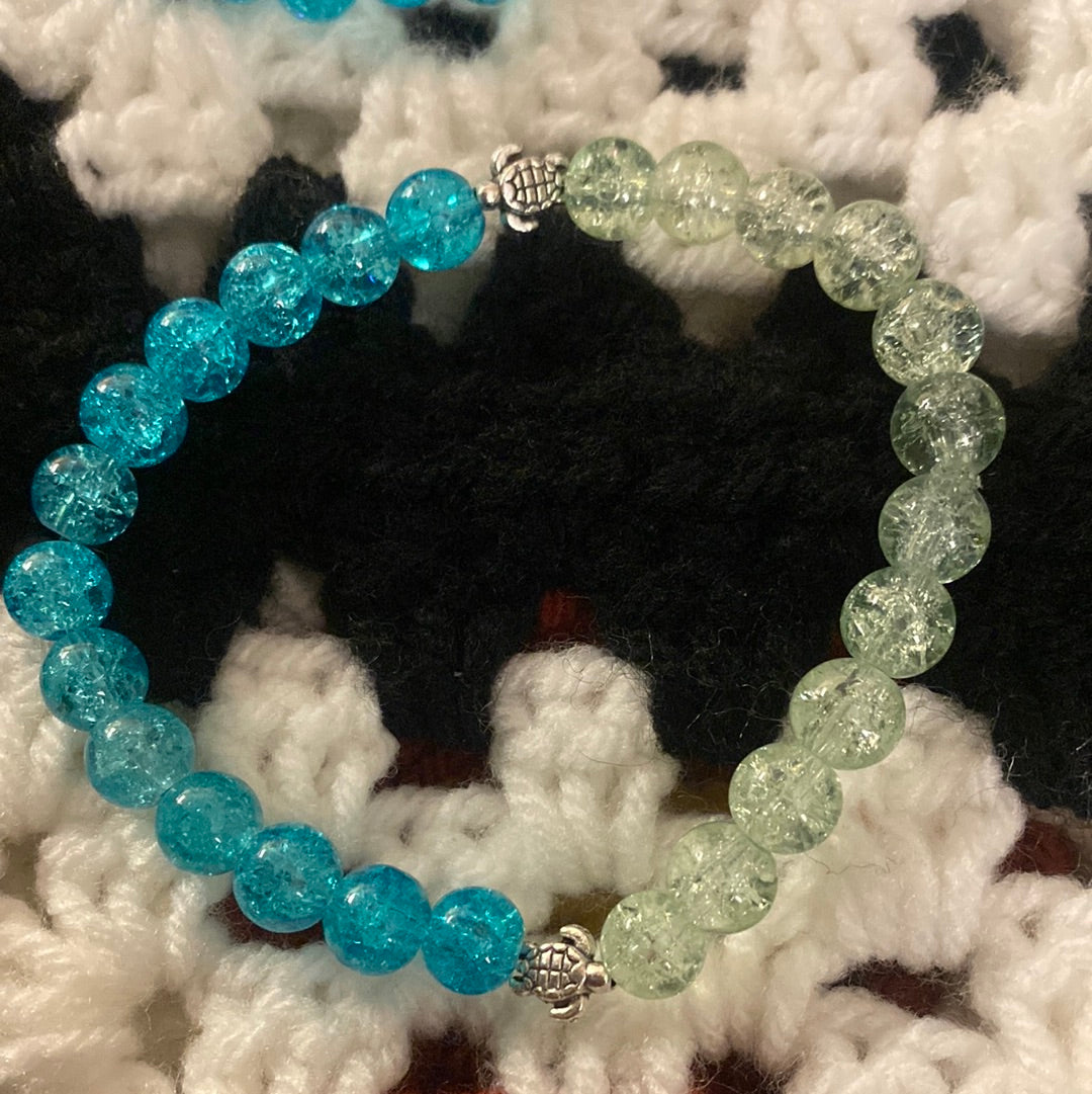 Blue Turtle Bracelet