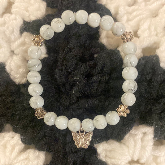 Marble Butterfly Bracelet